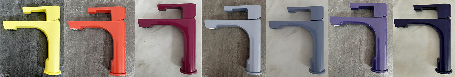 custom colors finish Giulini G tap bathroom