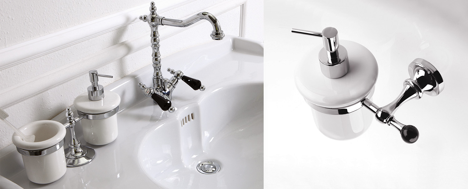 3 ROUND bathroom accessories giulini rubinetteria